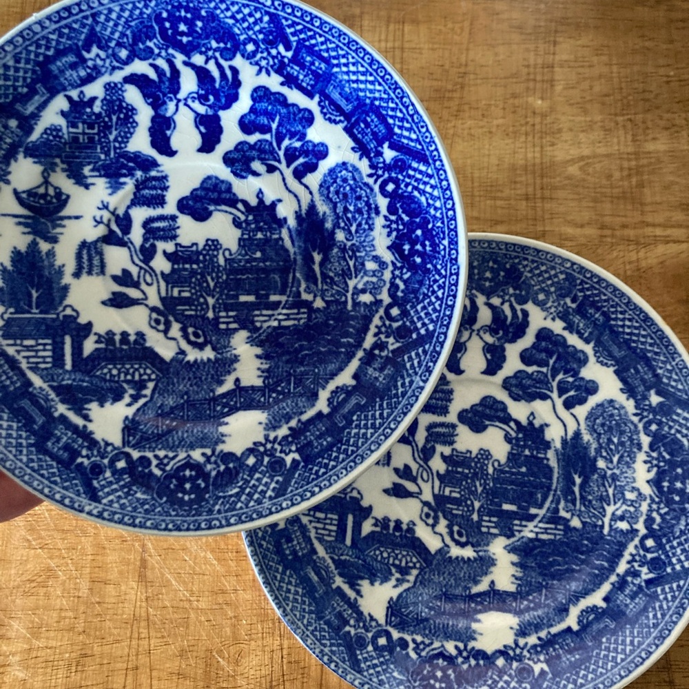 Vintage Saucer Set (3)